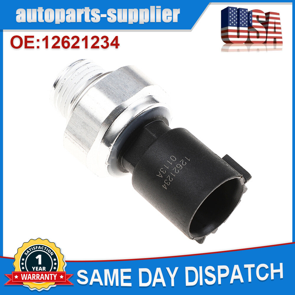 2-pack of oil pressure sensor switches suitable for Chevrolet for GMC , for Cadillac , for Hummer , for Buick 12621234