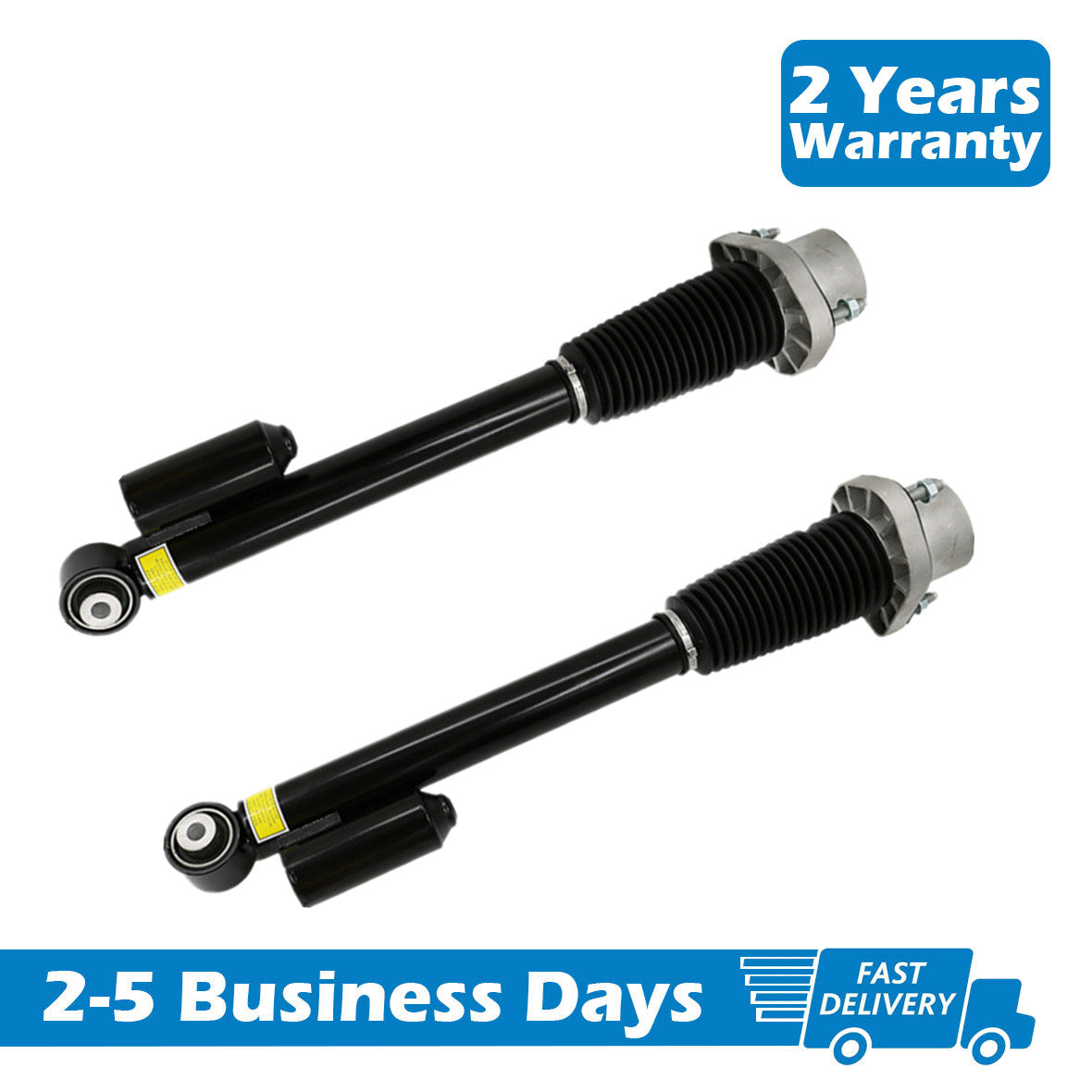 2x Rear Shock Absorbers Gas Pressure Fit for Land Rover Range Rove IV L405 3.0 306DT