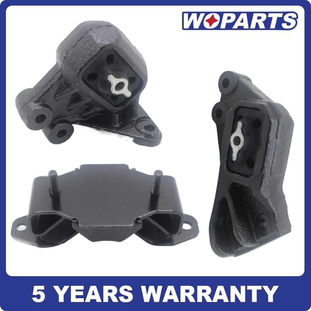 Motor AND Trans Mount Set 3PCS FIT for Dodge for Ram 1500 4.7L 5.7L 4WD 2003-2005