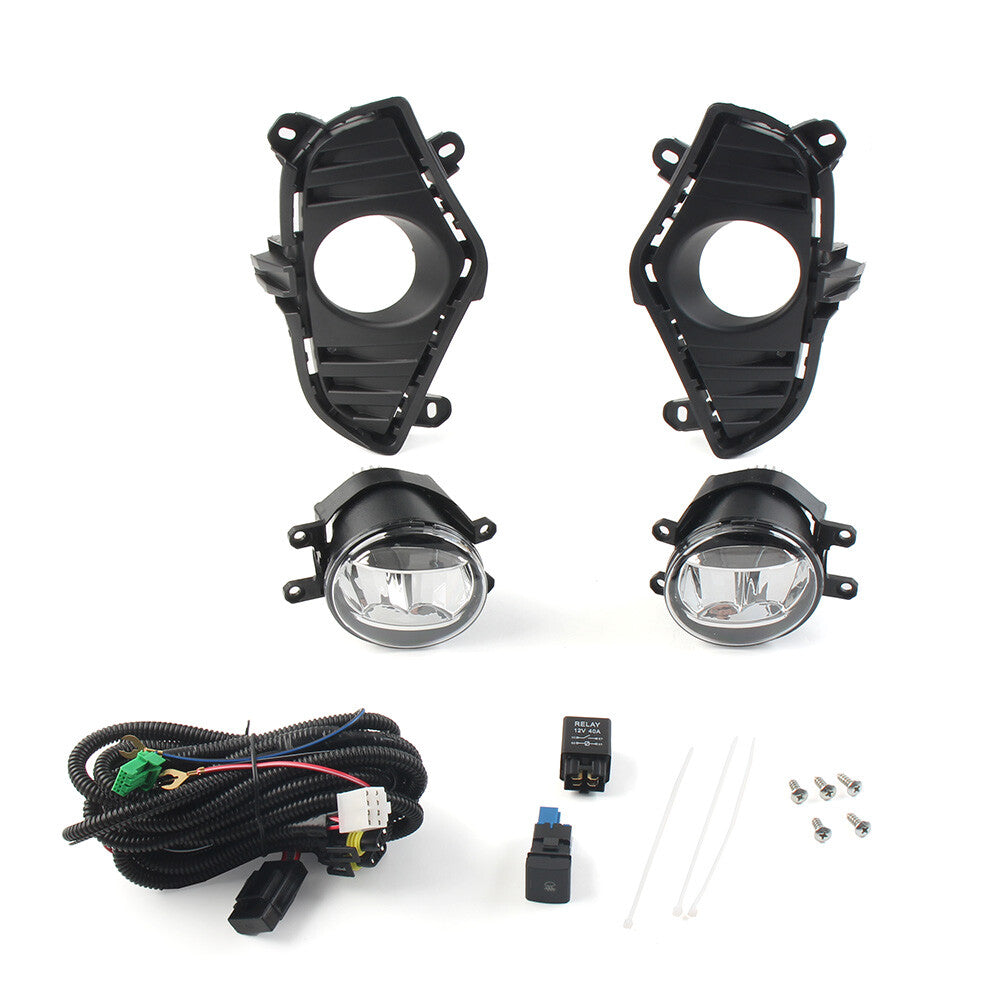 LED Daytime Running Lamps Fog Lights Turn Signal Lamps Kit for Toyota RAV4 19-22