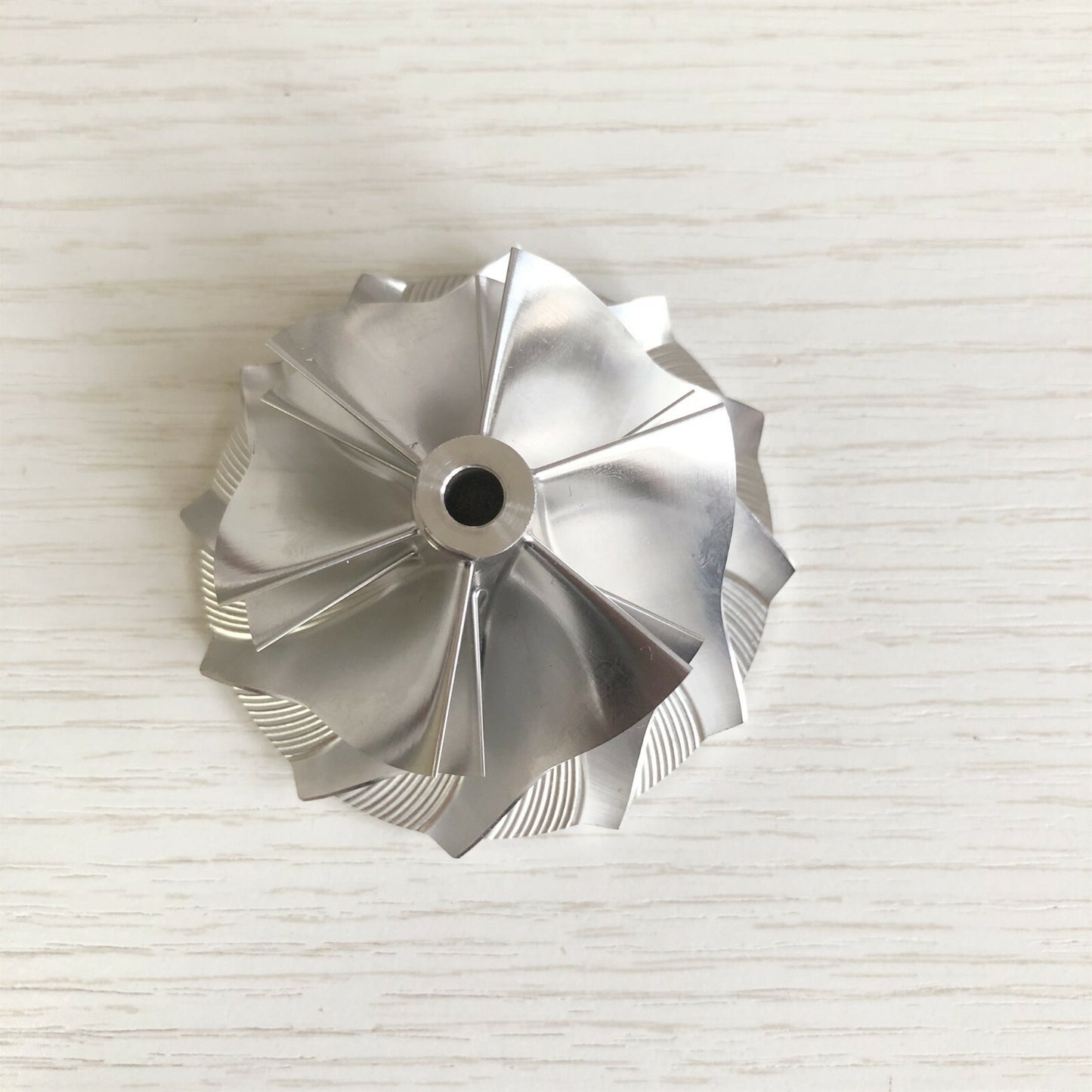 RHF5 47.00/60.50mm 6+6 blade reverse performance billet compressor wheel