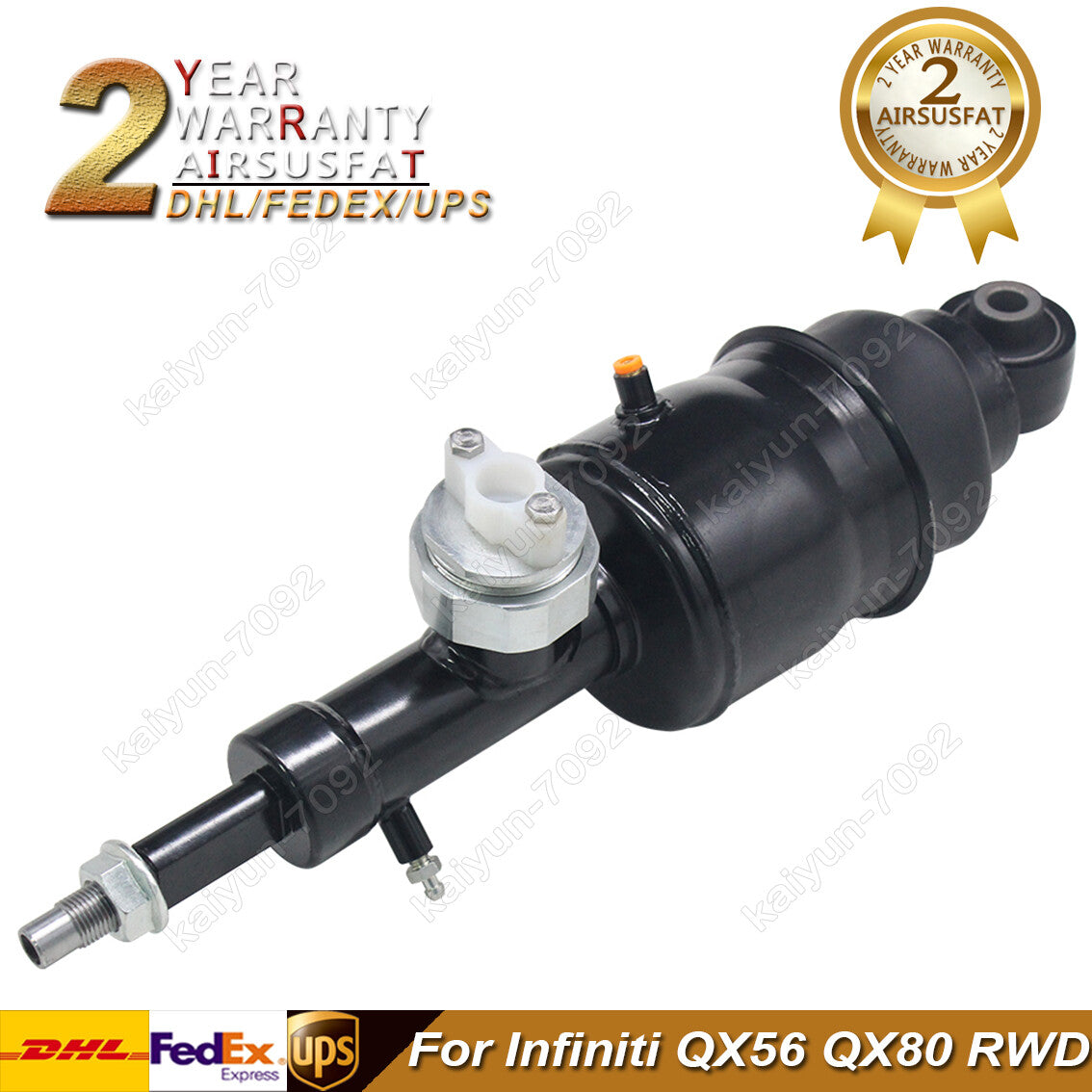Rear Right Air Suspension Shock Assembly for Infiniti QX56 QX80 RWD 2011-2017
