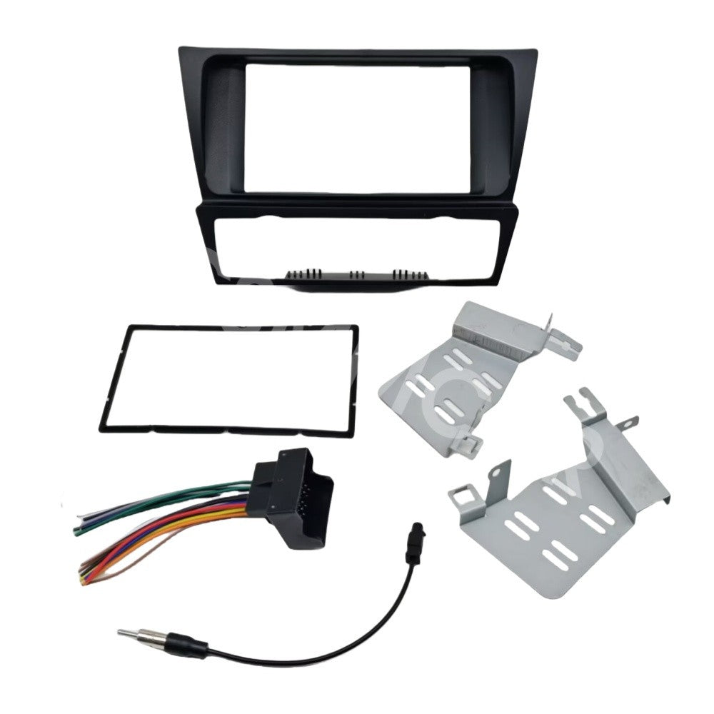 Radio Stereo Double DIN Dash Kit Fit for BMW 3 Series (E90/91/E92/E93) 2004-2012