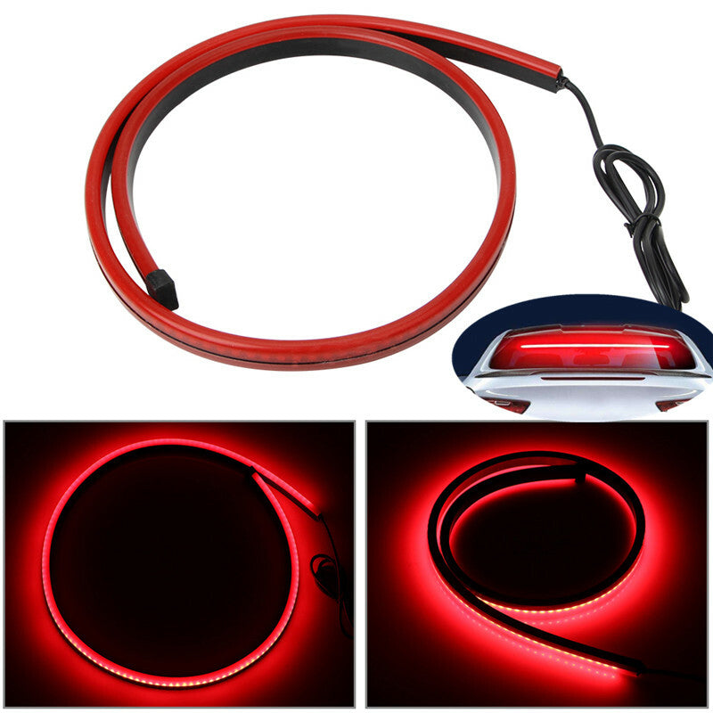 Car LED 3rd Third Brake Bar Rear Tail Red Strip High Reverse Stop Signal Light