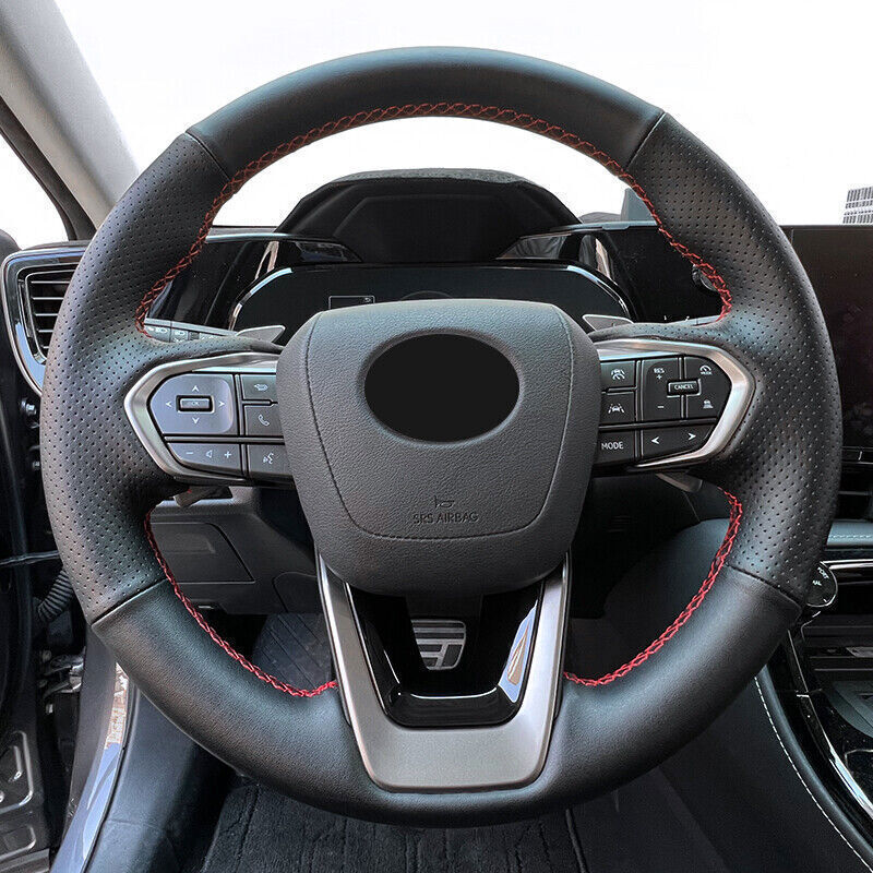 Glossy Black Steering Wheel Sheet Cover Trim for Lexus RX350 350h 500h 2023-2024
