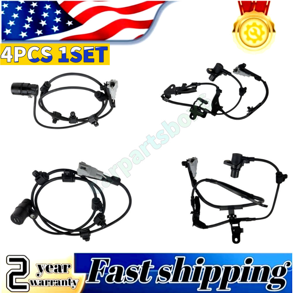 4. ABS wheel speed sensors (front, rear, left, right) suitable for Toyota Sequoia 2001 - 2007