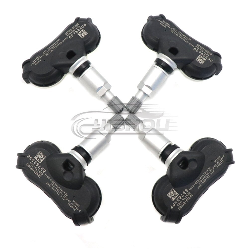 Set of 4 TPMS 52933-2F000 Fits for Hyundai for Kia Wheel New Tire Pressure Sensor US
