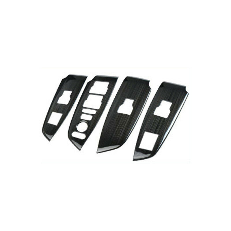 Window Lift Switch Button Cover Trim Fit for Honda Accord 18-2022 Black Titanium