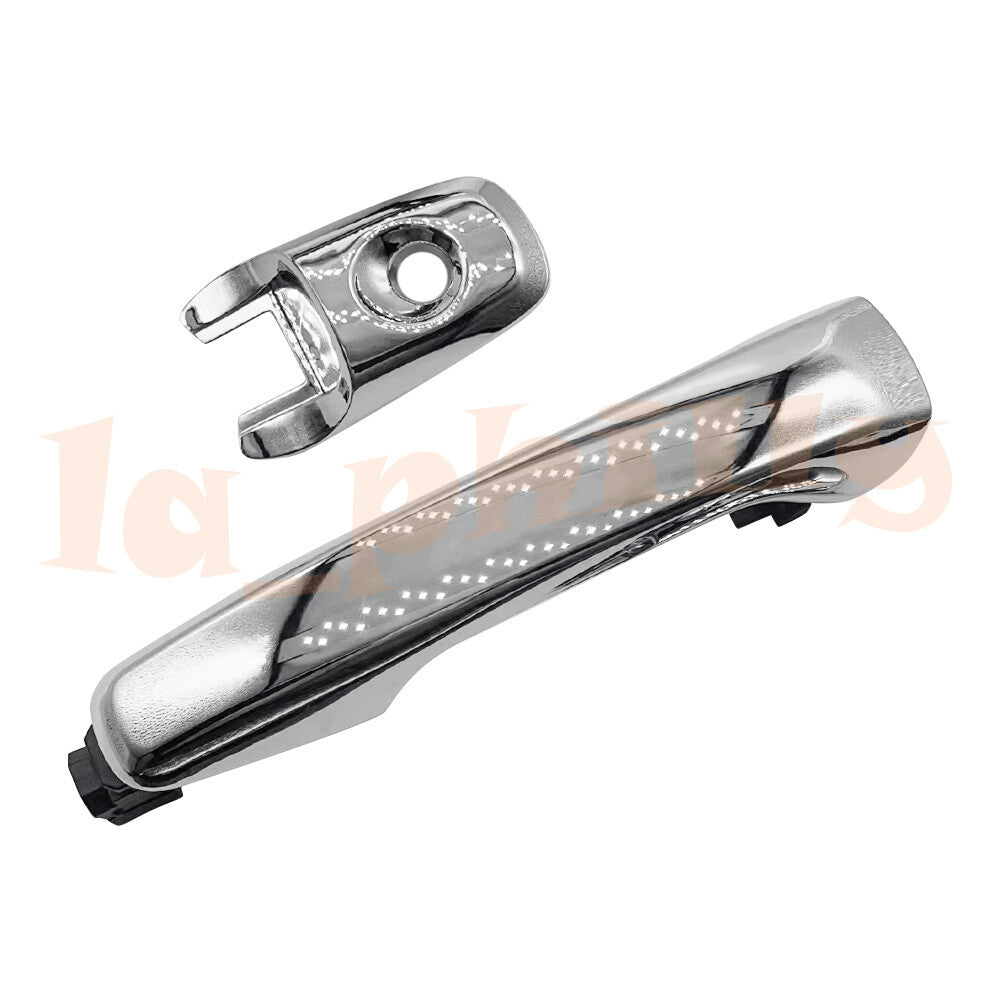 Front left Exterior Outside Door Handle Chrome Fit for 11-17 for Ford Explorer Edge
