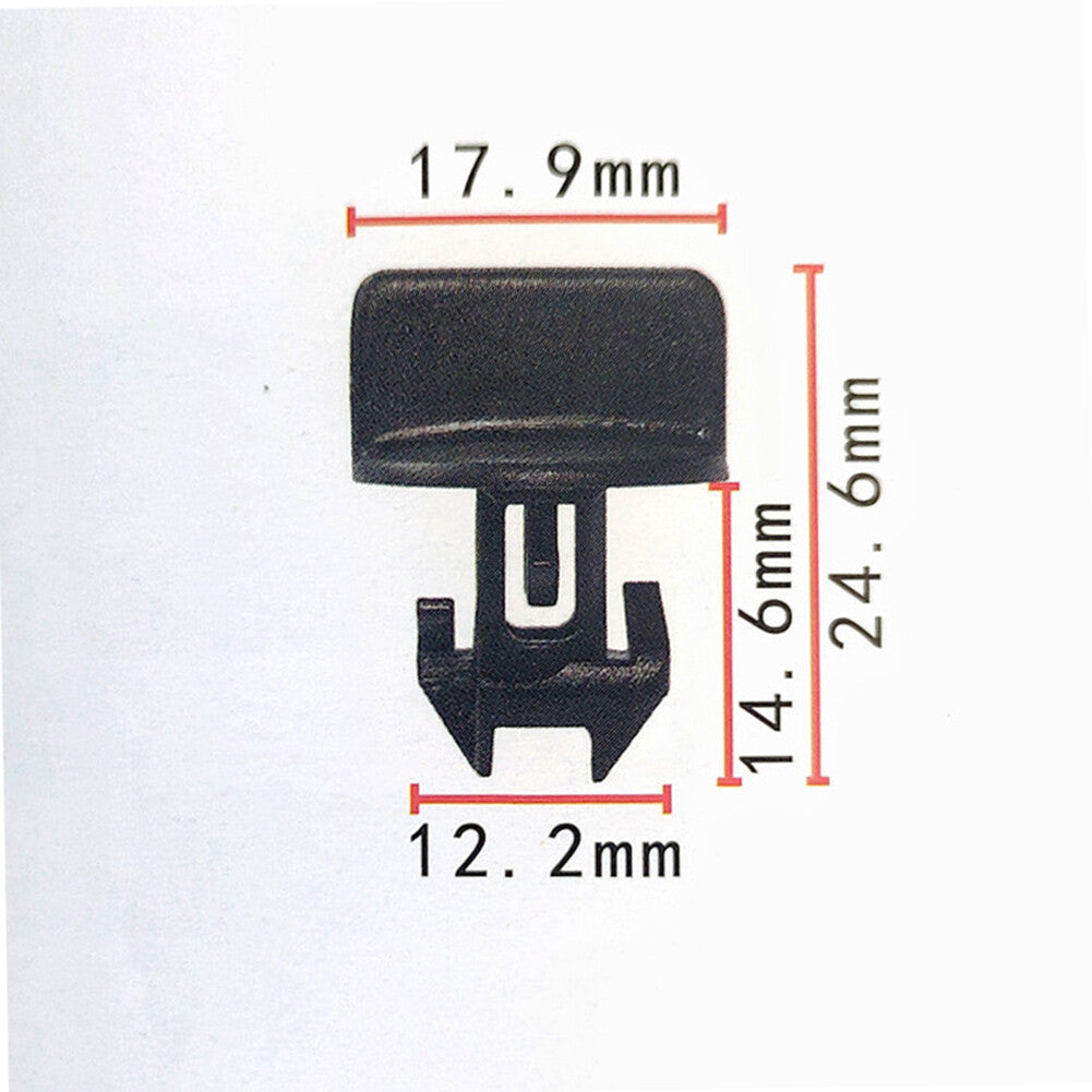10 Car Radiator Sight Shield Instrument Panel Trim Fastener Clips for GM for Ford