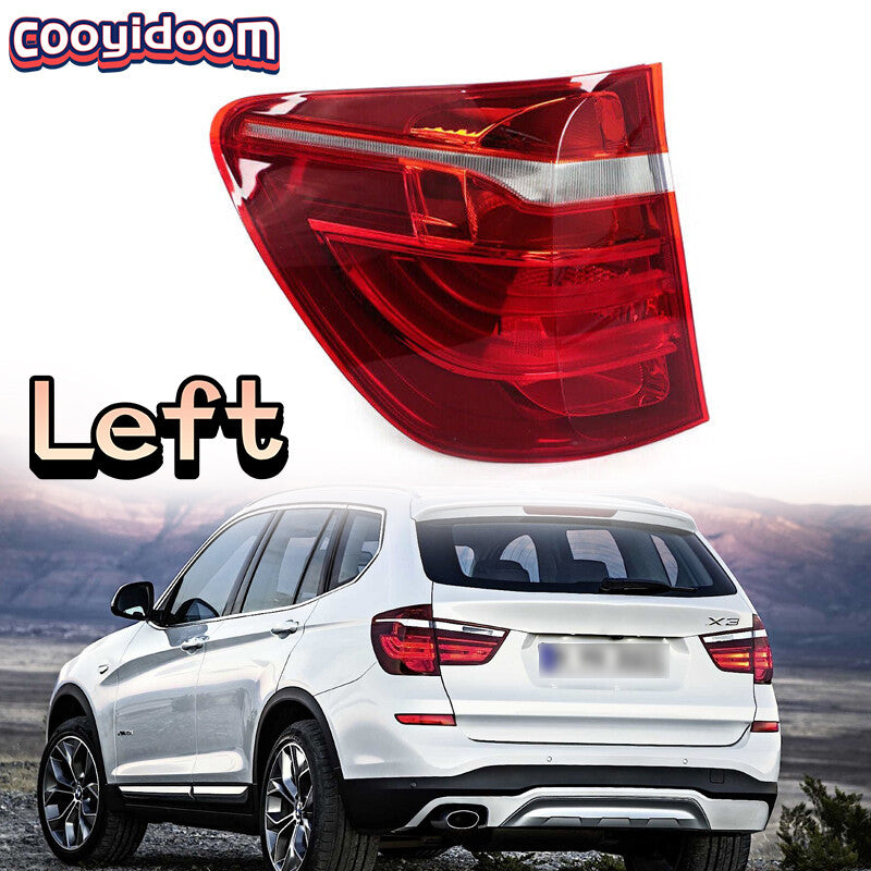 Outer Side LED Tail Light Rear Stop Brake Light Left for BMW X3 F25 2011-2016