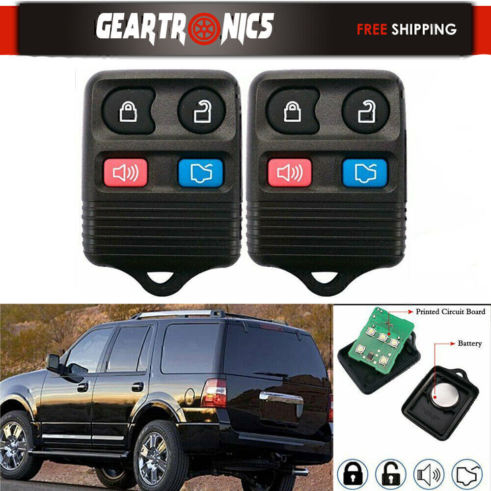2 Keyless Entry Remote Control Car Key Fob Clicker Transmitter Fit for Ford Explore