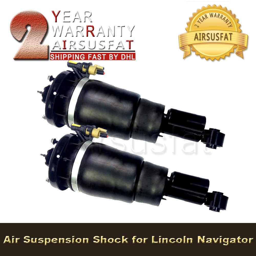 Pair for Lincoln for Navigator Rear Air Suspension Shock Absorber 6L74-5A965-AC New