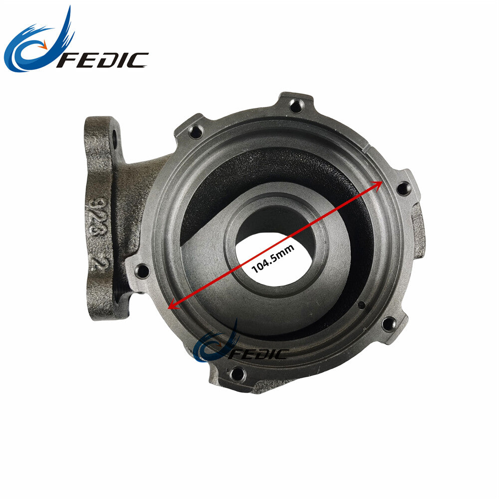Turbo exhaust housing RHV4 VB22 for Toyota Landcruiser V8 D 195Kw 261HP 1VD-FTV