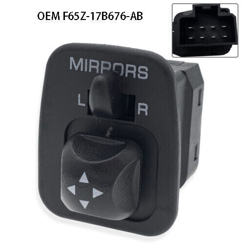 for Ford F-150 F-250 F-350 F450 Super Duty Excursion Power Mirror Switch 901-319