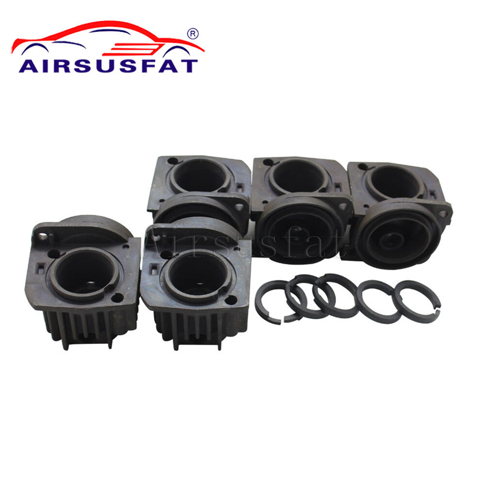 5X Air Suspension Compressor Cylinder Head Piston Rings for Audi Q7, A6, C6, X5, and E53
