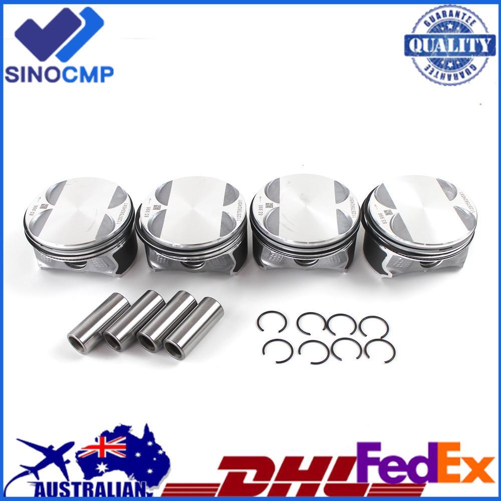 4x Pistons Rings Set ¦µ84mm for BMW E60 E87 E90 118i 120i 320i 520i N46B20B 2.0L