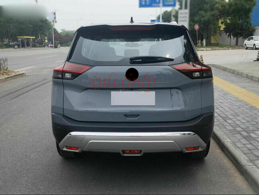 for Nissan Rogue 21-23 Chrome FrontRear Bumper Moulding protector Cover Trim 2X
