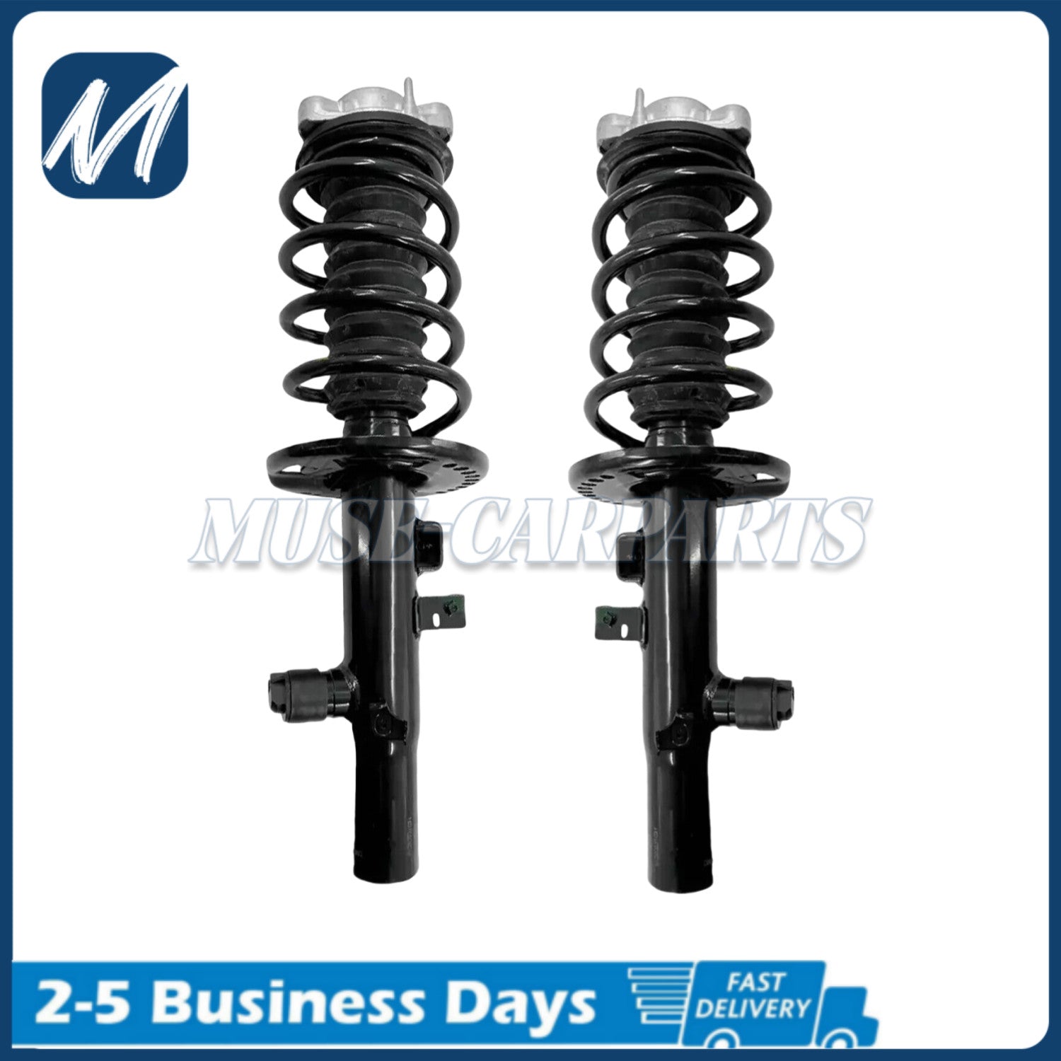 Pair Front Shock Absorber Struts Assys Fit for VW for Tiguan 2018-2023 for Audi Q3 2019-2023