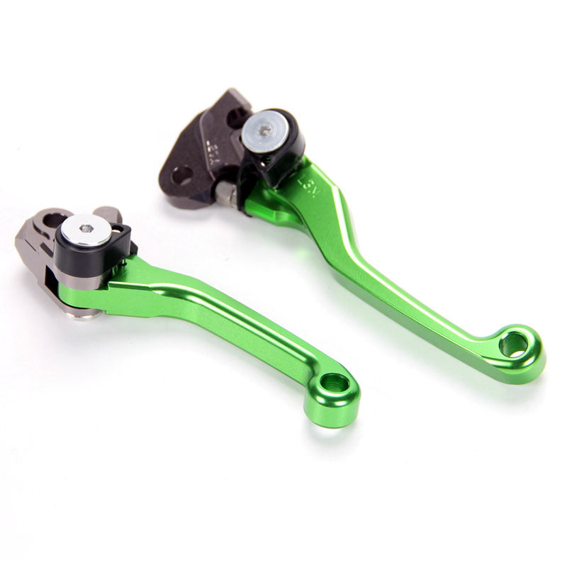 for Kawasaki KX250 2019-2020 Green dirtbike Brake Clutch Levers off road CNC