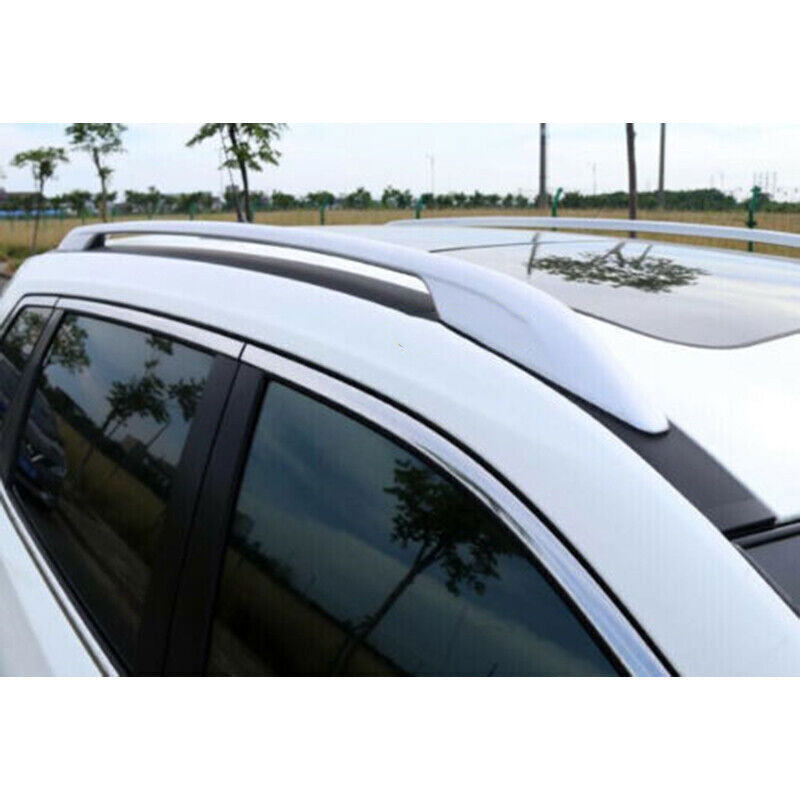 Luggage Carrier for Nissan Rogue 2014-20 Top Roof Rack Side Rails Bars alloy Set