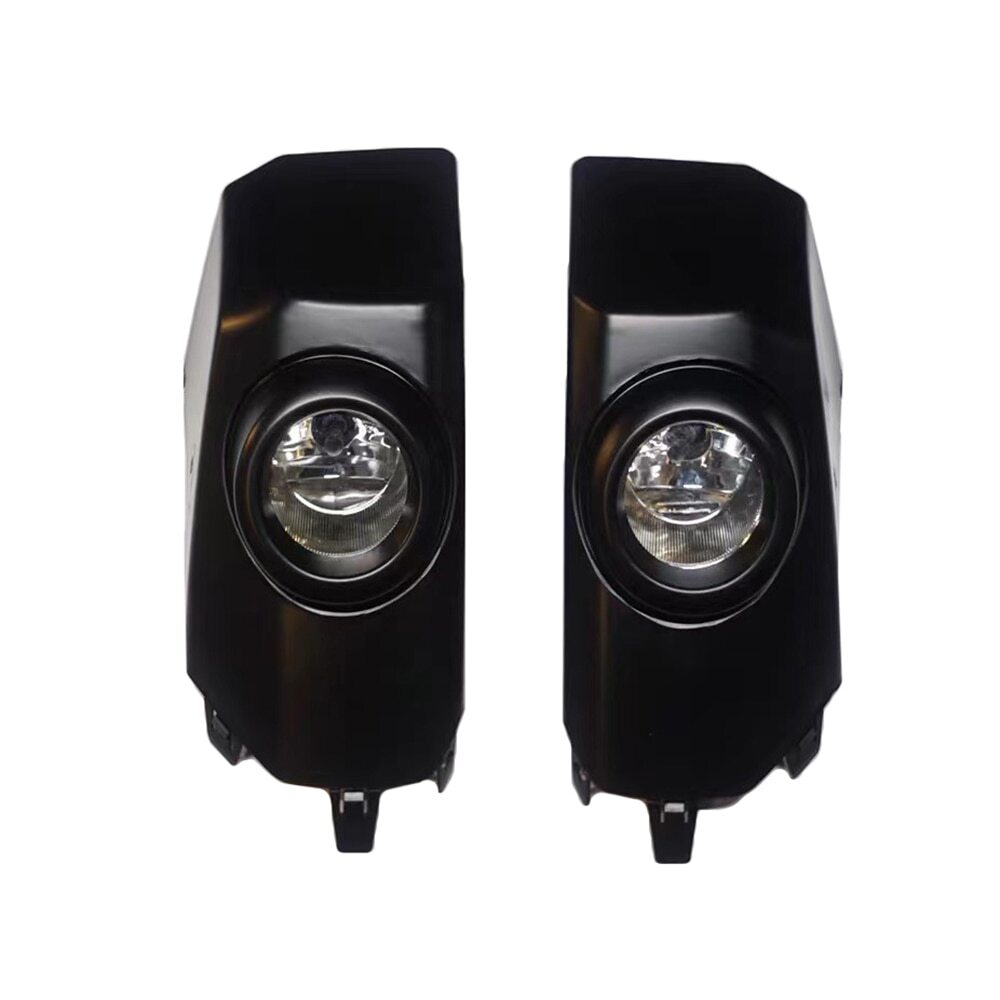 1 Set LED Fog Light Daytime Running Light Black for Toyota FJ Cruiser 2007-2017
