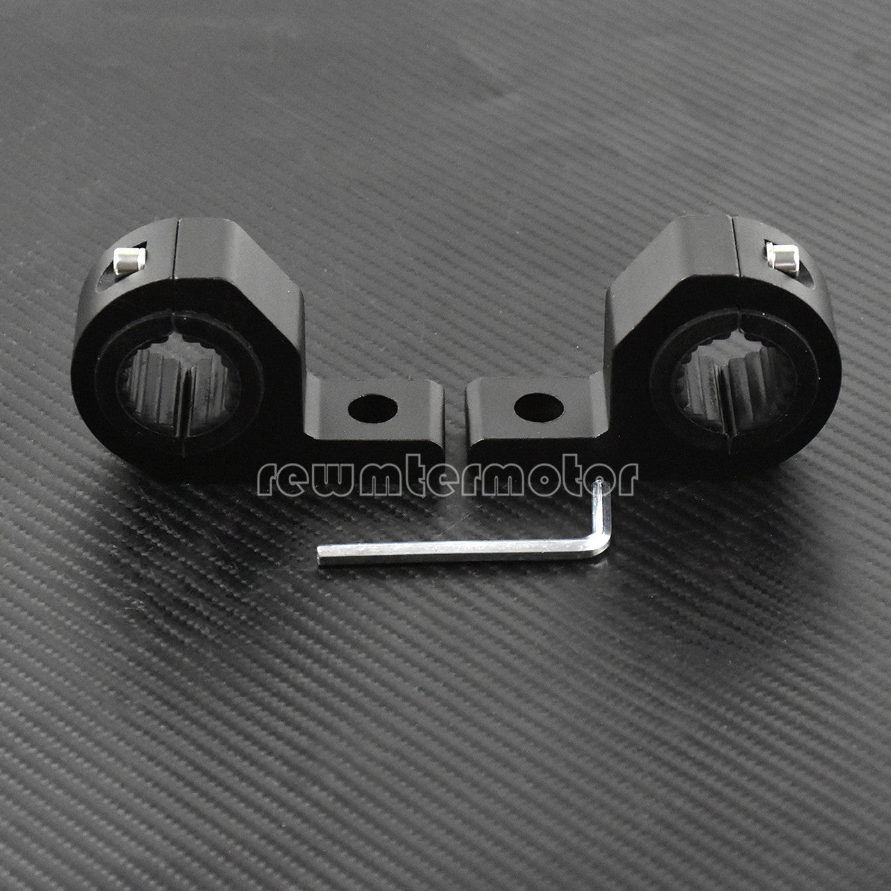 2x 1-1.2 LED Light Mounting Bracket Horizontal Bar Clamp Fit For ATV UTV Truck