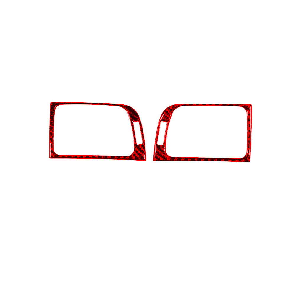 10X Red Carbon Fiber Instrument Dashboard Kit Cover Trim for Acura TSX 2009-2014