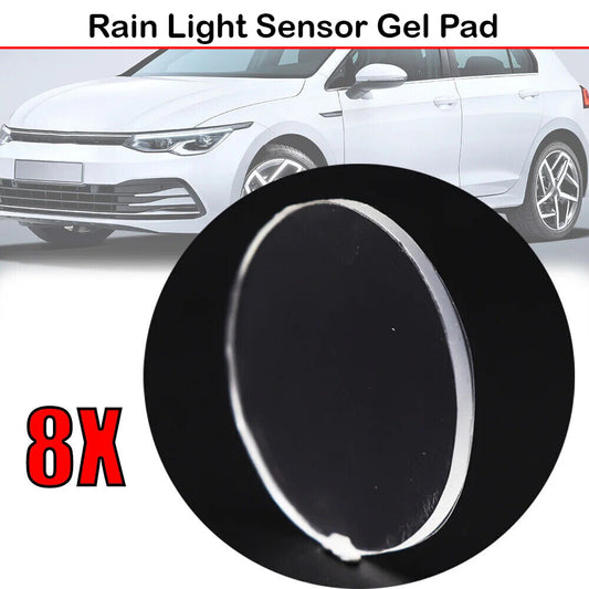 8Pcs Windscreen Rain Light Sensor Gel Pad for VW for Golf for Passat Fabia Adhesive Film