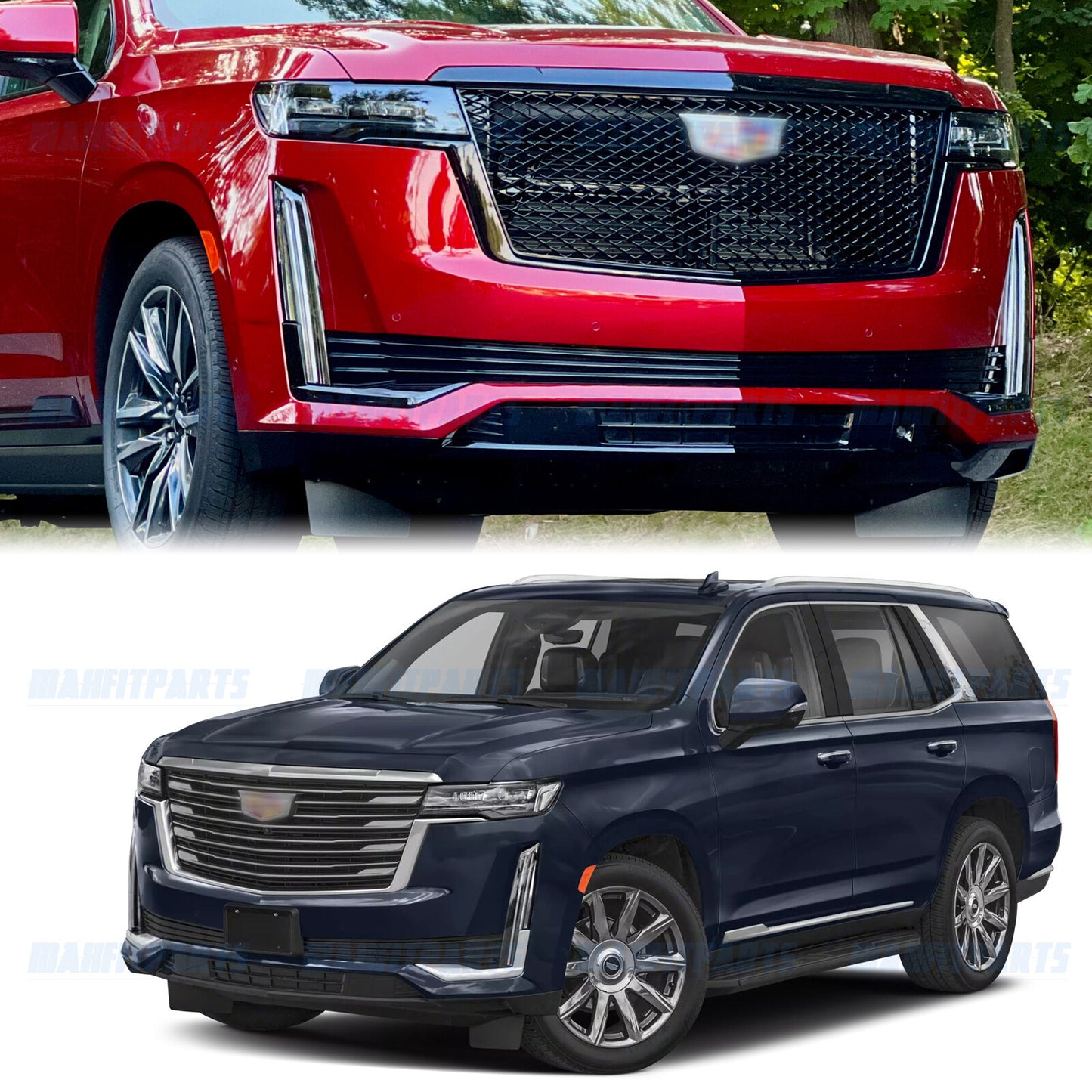 Lower Bumper Grille 84570770 84570819 8434121 For 2021-2024 for Cadillac for Escalade