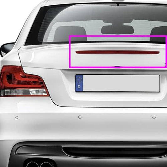 The red LED rear brake light (number 3) is suitable for BMW 1 Series 128i, 135i, ME82 (2007-2013).