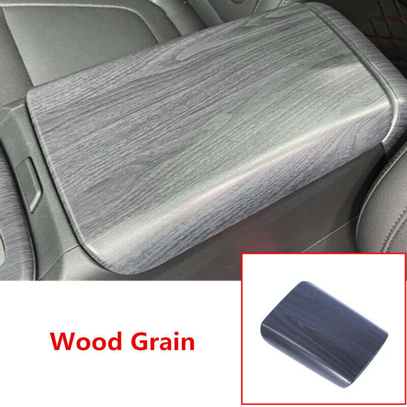 for Hyundai for Tucson 2021-2023 Wood Grain Central Armrest Panel Storage Box Cover