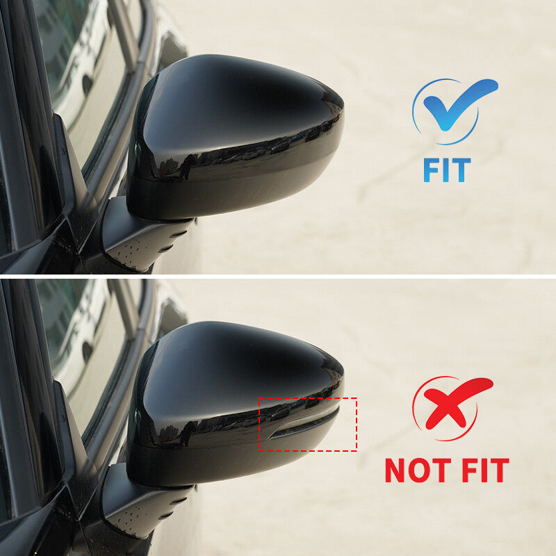 Right Passenger Side Rear View Mirror Cover Cap For 11th for Honda for Civic 2022-2024