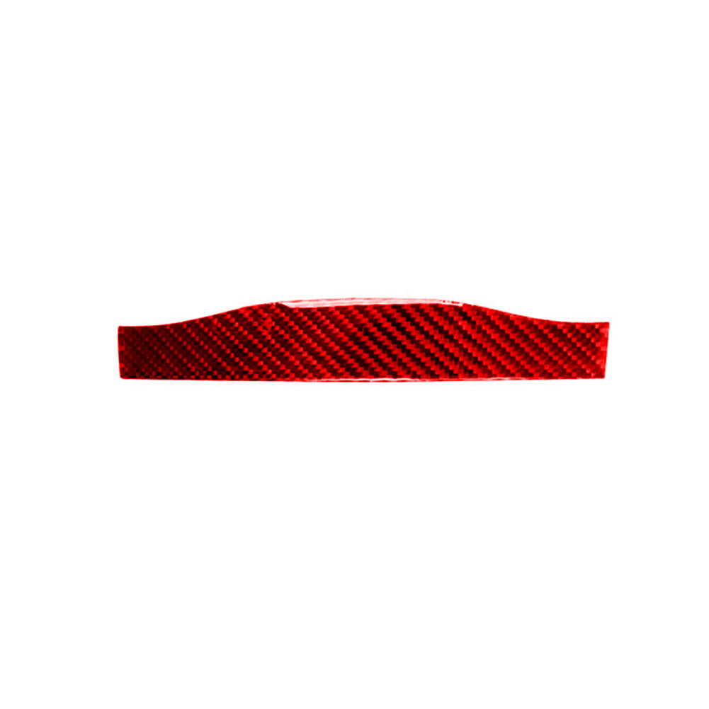 Red Carbon Fiber Central Air Vent Middle Cover Trim for Honda CRV CR-V 2012-2016