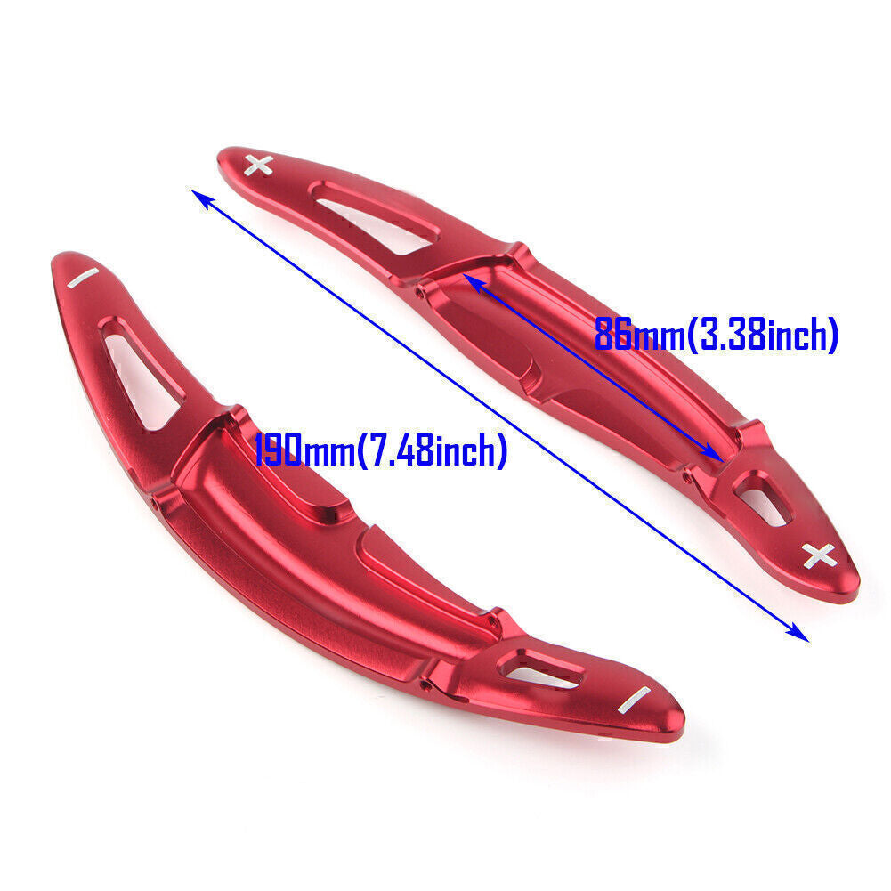 Red Steering Wheel Shift Paddle Shifter Extension FIT for Porsche 911 Carrera