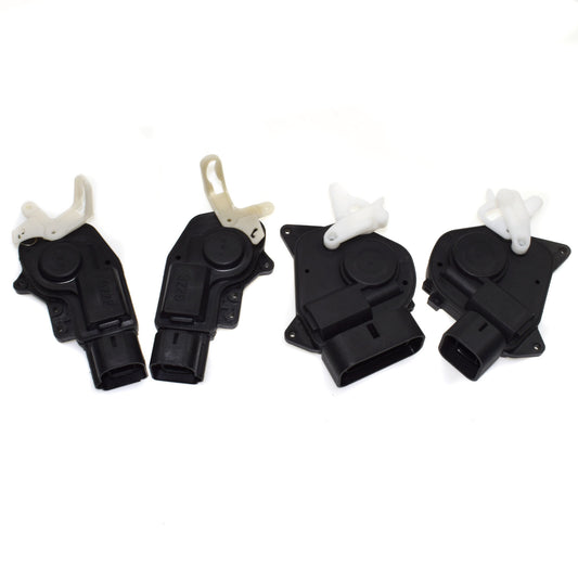 New Set 4 Central Electric Door Lock Unlocking Actuator for Toyota RAV4 01-05