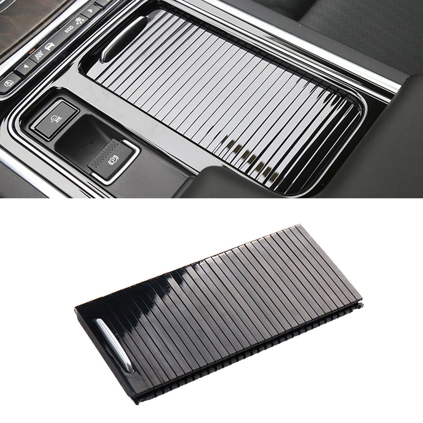 Cup Holder Centre Console Roller Cover for Jaguar XF 2016-2019 For XFL 17-20