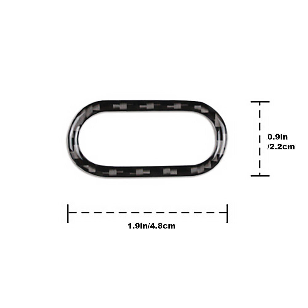 Car Safety Warning Light Button Sticker for MINI COOPER S JCW F54 F55 F56 F57