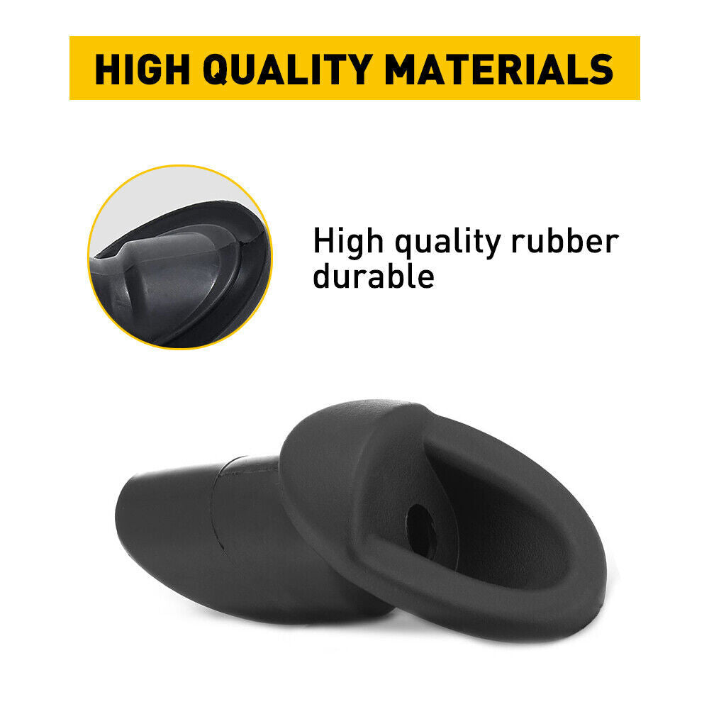 Antenna Bezel Ornament For 07-13 for Toyota Tundra Black Manual Mounted Fender Base