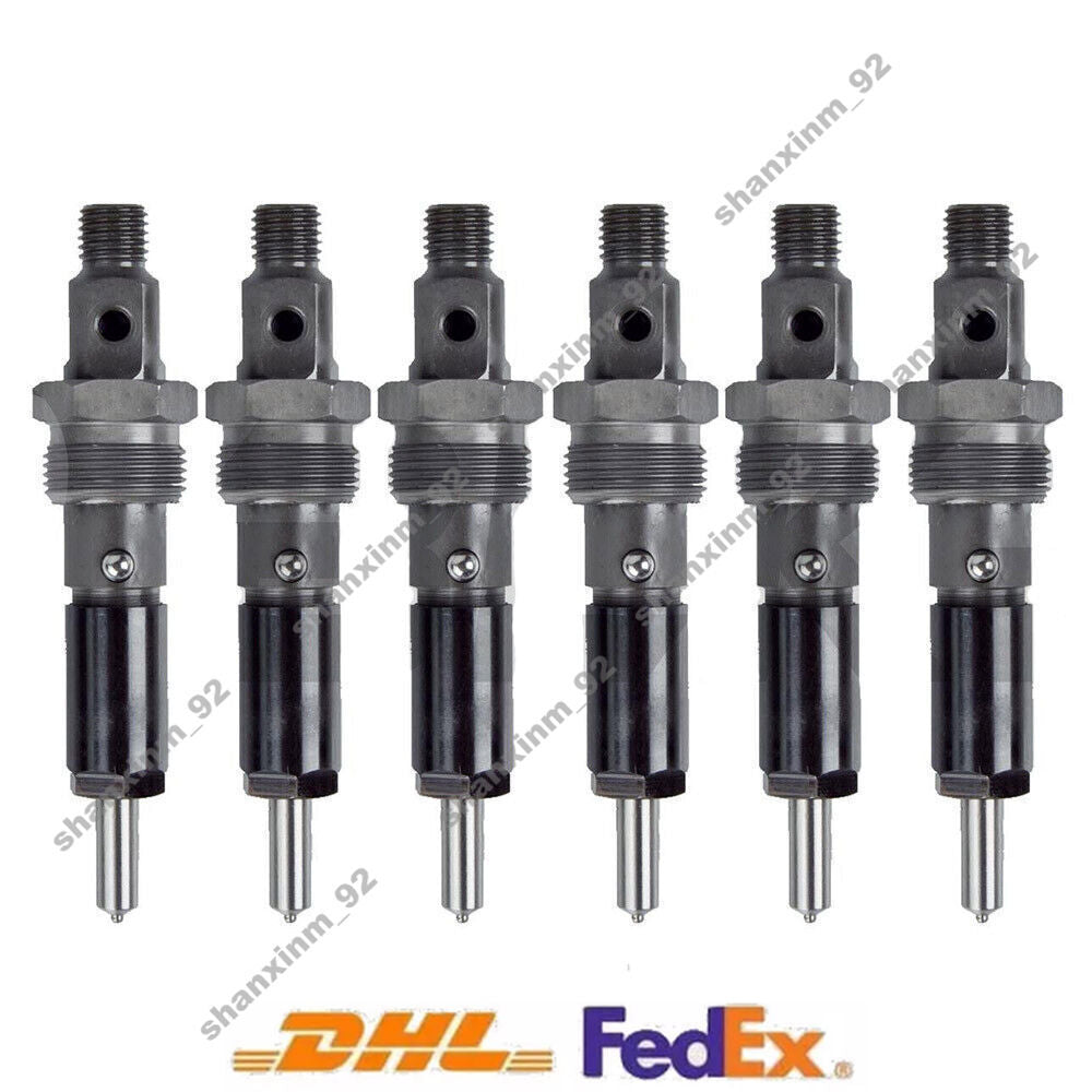 For 4B 6B 6BT 3.9L 5.9L JCB 3930131 6Pcs injector