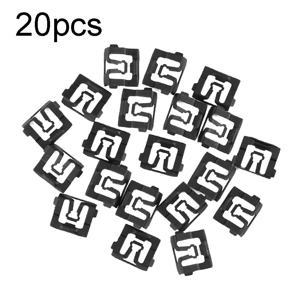 20PCS Windshield Rear Glass Molding Trim-Clips for Ford 64-93 C5ZZ6543413-B