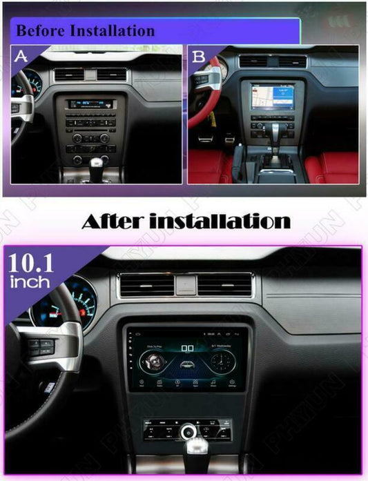 Android 10 Car Radio GPS Navi 10.1 for Ford for Mustang 2010-2014 Built-in Carplay