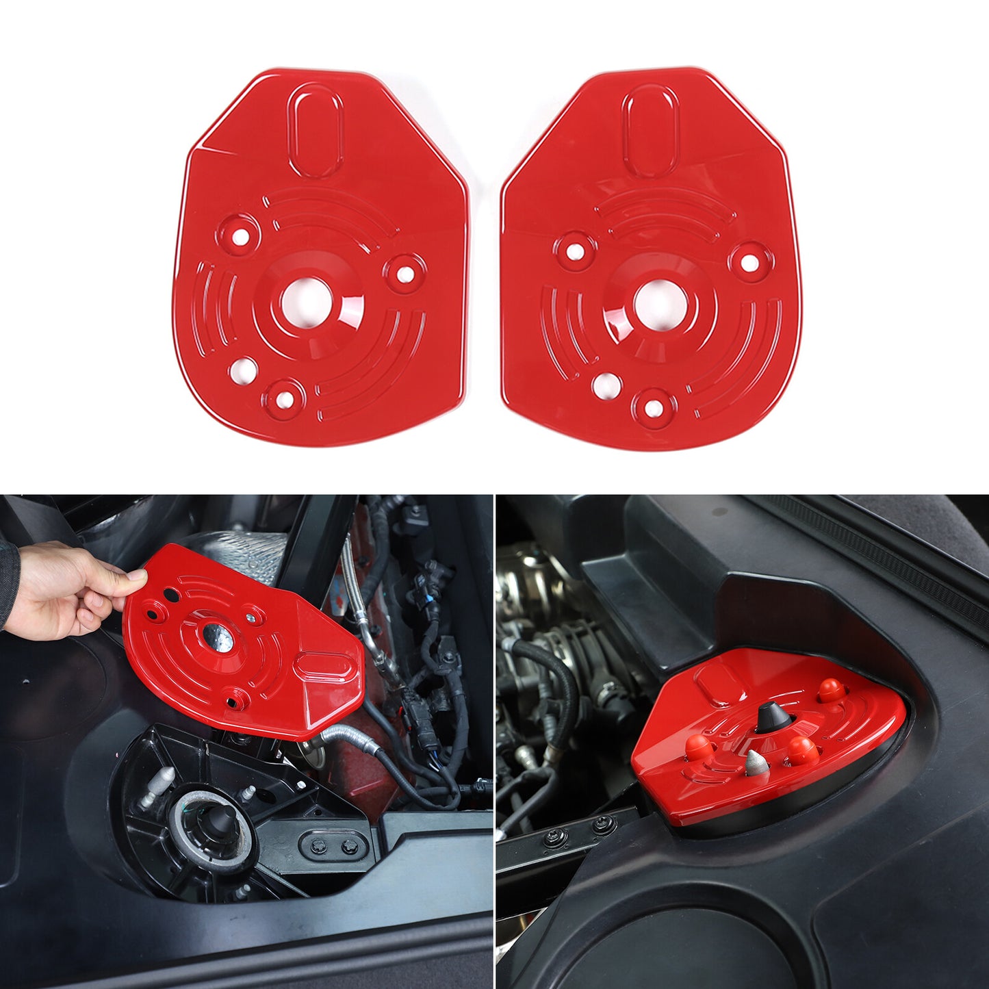 Carbon fiber center console gear panel frame sticker for Honda Pilot 2015 - 2019