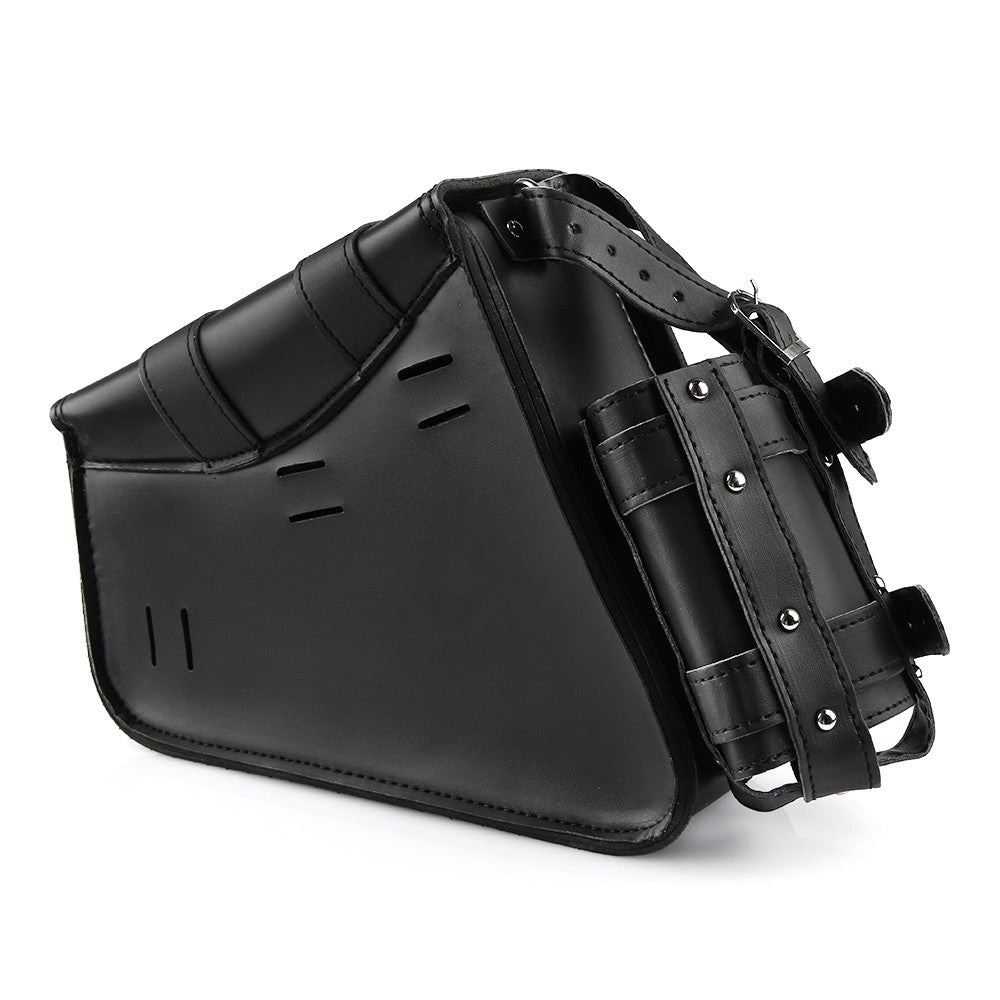 Tool bag, saddlebag, polyurethane synthetic leather, motorcycle side bottle holder, suitable for Harley Sportster