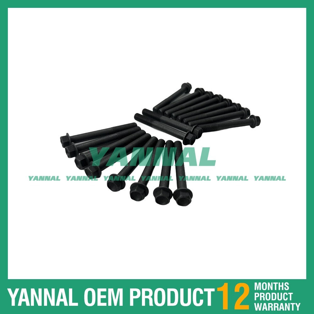 18-piece K21 cylinder head bolt kit for Nisssan Maximal FG 15 T-M2WB3 diesel forklift
