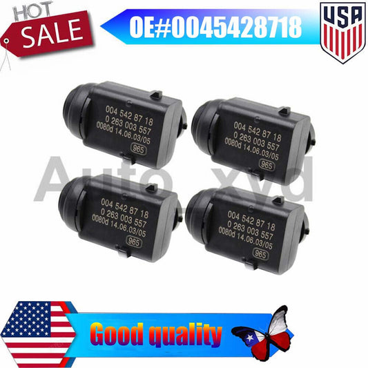 4x 0045428718 PDC Parking Sensor for MERCEDES-BENZ C230 C240 C280 C320 C350