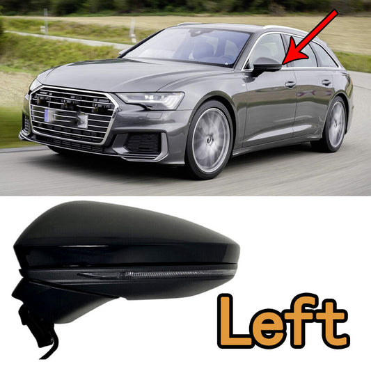 For 2019 2020-2022 for Audi A6 S6 4A Side Mirror Headed Turn Signal 12Pin Left