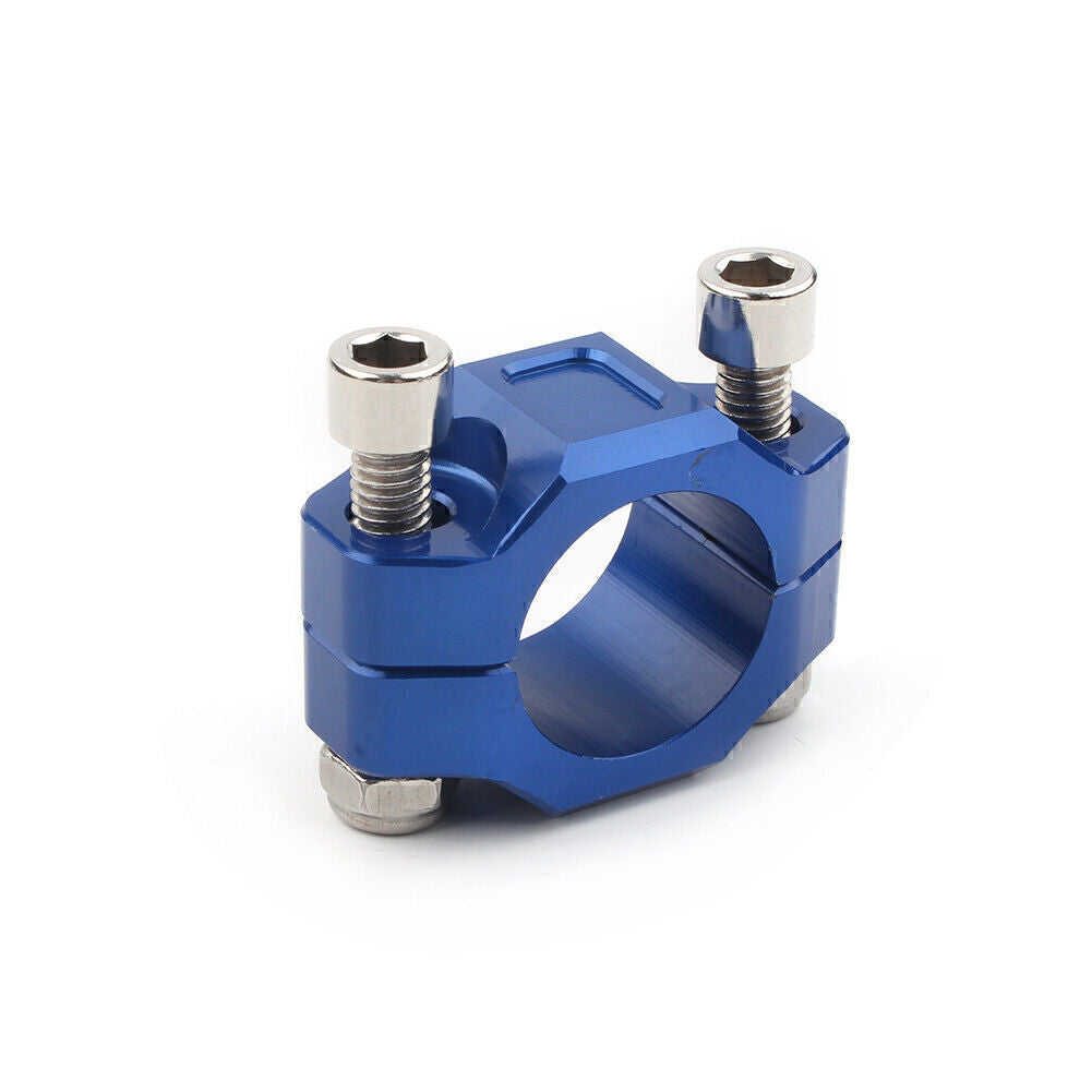 Fit Brake Clutch Perch 22mm 7/8 Handlebar CNC Rotating Bar Clamp Blue Universal