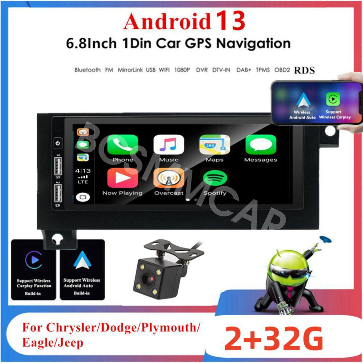 Fit for Jeep Grand Cherokee 1993-1998 Car GPS Navigation Android Radio Stereo
