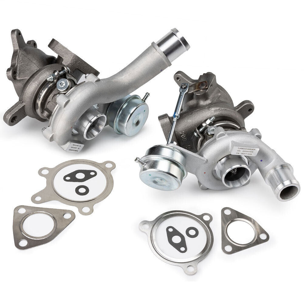 LHRH Turbo Turbocharger Set 10-19 for Ford Explorer Taurus for Lincoln MKS MKT 3.5L
